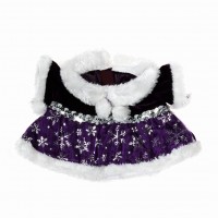 Purple Snowflake Dress Clothing 40 cm